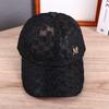 Breathable Casual Korean Hip Hop Outdoor Girls Visors Cap Lace Flower Baseball Cap Mesh Hat