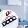 288W Thermoelectric Cooler DC 12V Air Conditioner Cooling System Semiconductor Cooling System DIY Kit for Air Conditioning Fan