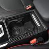 Carbon Fiber Center Console Water Cup Holder Cover For Kia Forte Cerato K3 19-21