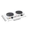 Electric Stove Hot Plate Heating Stove Multi-function Adjustable Temperature Electric Ceramic Stove No Pot Electric Stove Electric Grill