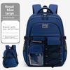 Junior High School Backpack With Breathable Nylon Material For Students And Kids