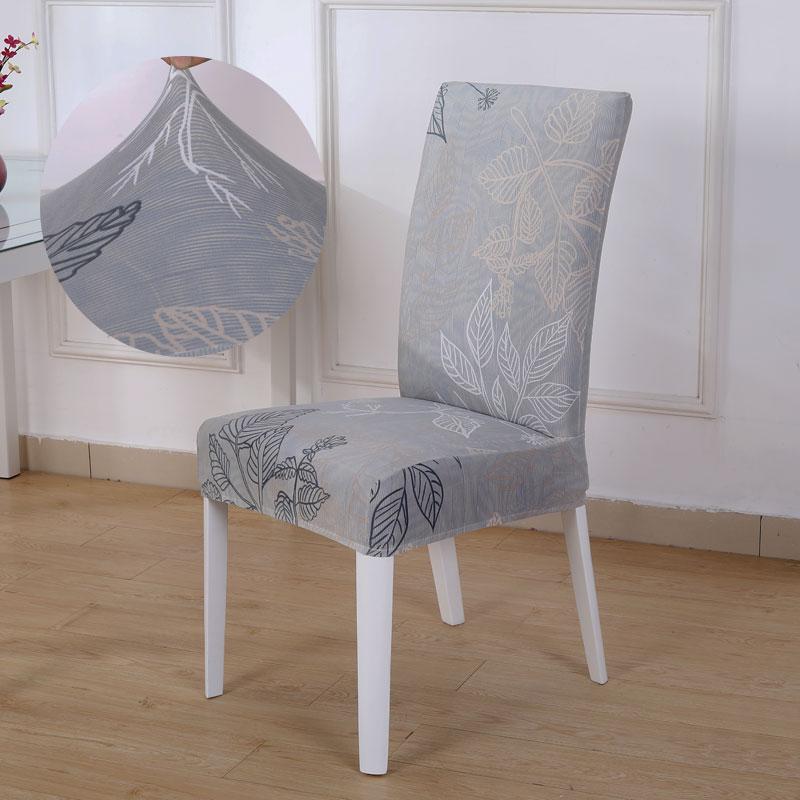 New Colors Chair Covers Floral Modern Slipcover For Dinning Room Wedding Stretch Elastic Furniture Protector