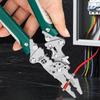 Multifunctional Wire Stripper Electrical Pliers Non-Slip Foldable Wire Stripping Pliers Comfortable Wiring
