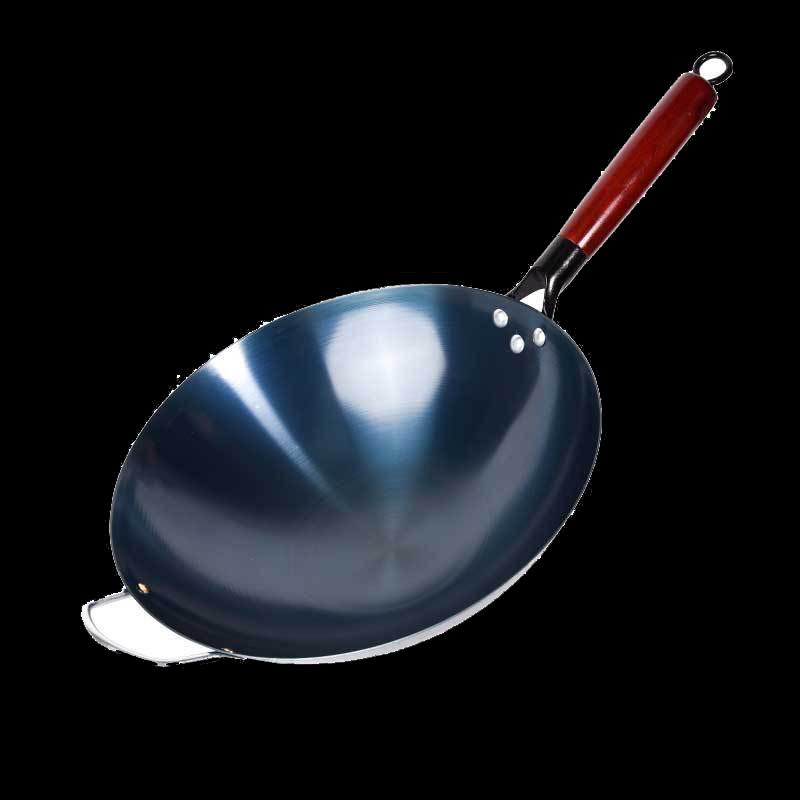 Jingzhifeng Traditional Uncoated Forged Iron Wok