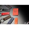 Grazio&Co. Tochigi Leather Key Case Model-II Type-B BK*SIL Black + Silver