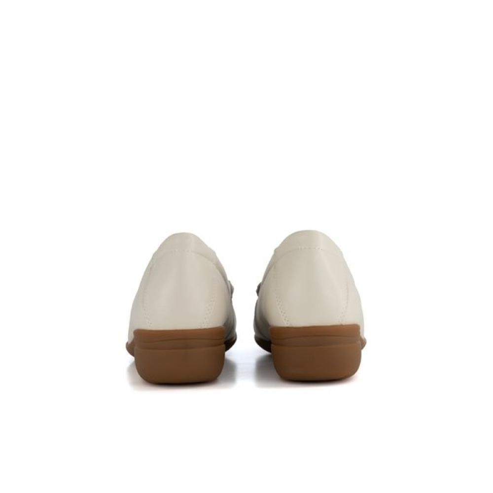 Daks Women Comfort Loafers 3cm Ivory Drs611ls35
