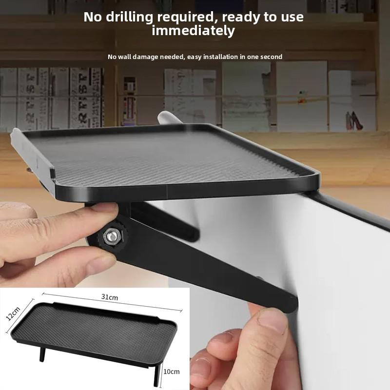 

Wireless Router Storage Box TV Box Organizer Cable Management PVC Holder Living Room Solution TV Wall Mount Shelf