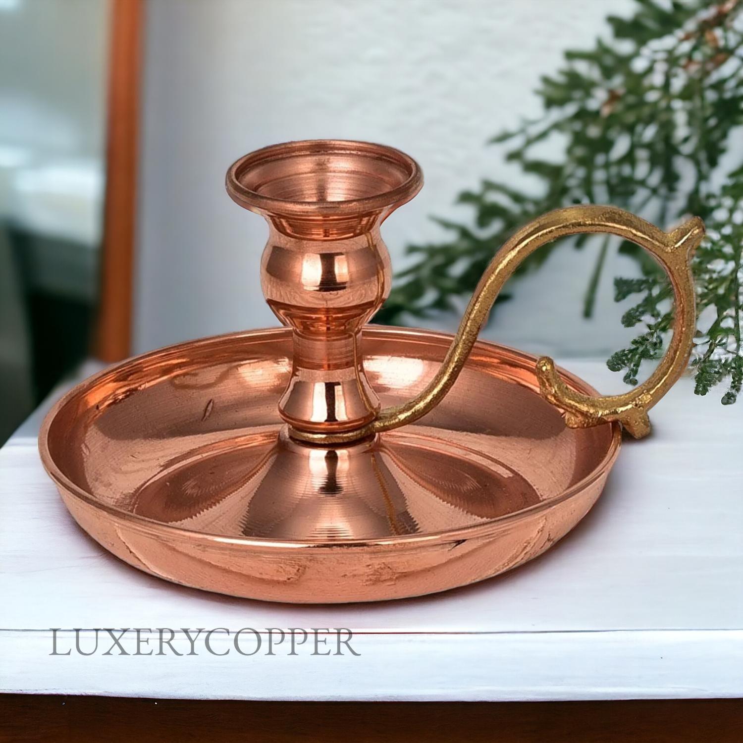 

Медный подсвечник Premium Collection Flame