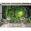 Forest Wall Mural Rainforest Wallpaper Large Nature Scenery Wall Mural For Bedroom Living Room Murals Home Decor