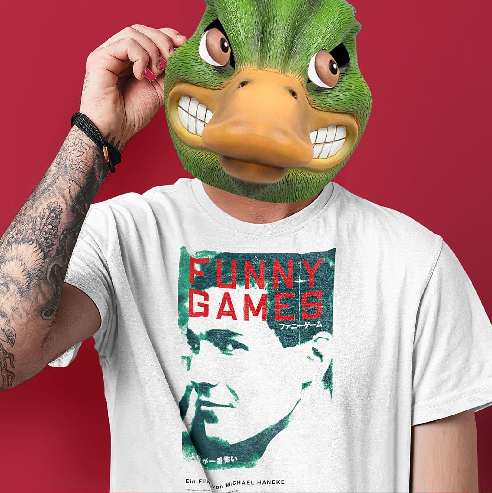 Funny Games T-Shirt: Michael Haneke Cult Movie Tee XL