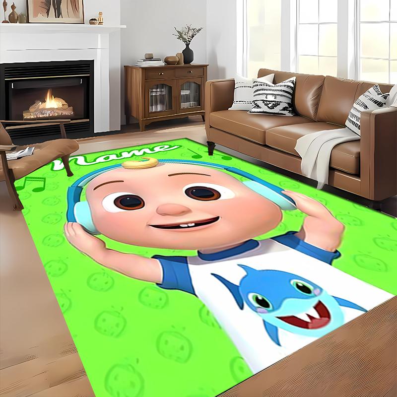 Custom personalization CoComelon - Dance Party Area Rug - Perfect For Kitchen, Bathroom,Laundry Room Decor Large Size Available,Gift All Seasons
