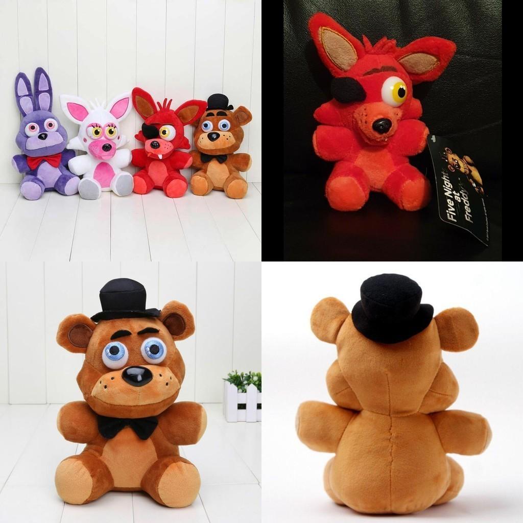 Adorable Five Nights At Freddy's Plush Toy Bear Fox Bonnie Golden For Kids Home Decor