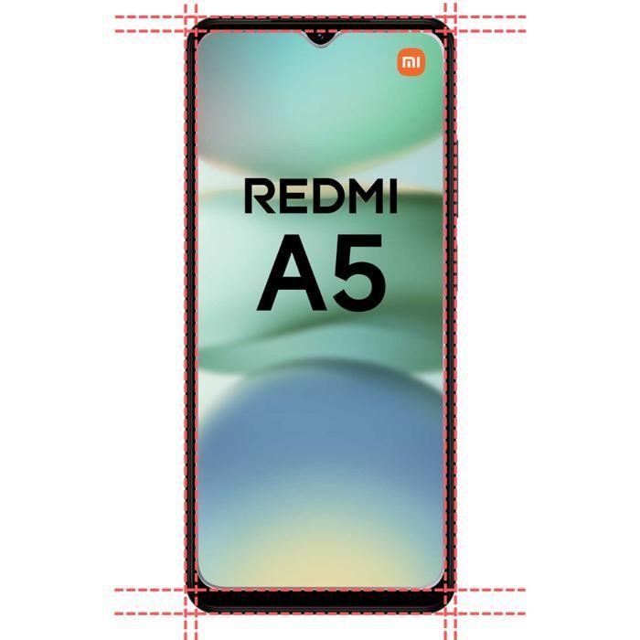 Tempered Glass - Phonillico® - Xiaomi Redmi A5 4G - Pack of 4 - Scratch Resistant - Screen Protector