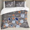 Tavola periodica degli elementi chimici Copripiumino Scienza chimica Set copripiumino a tre pezzi Decorazione camera da letto