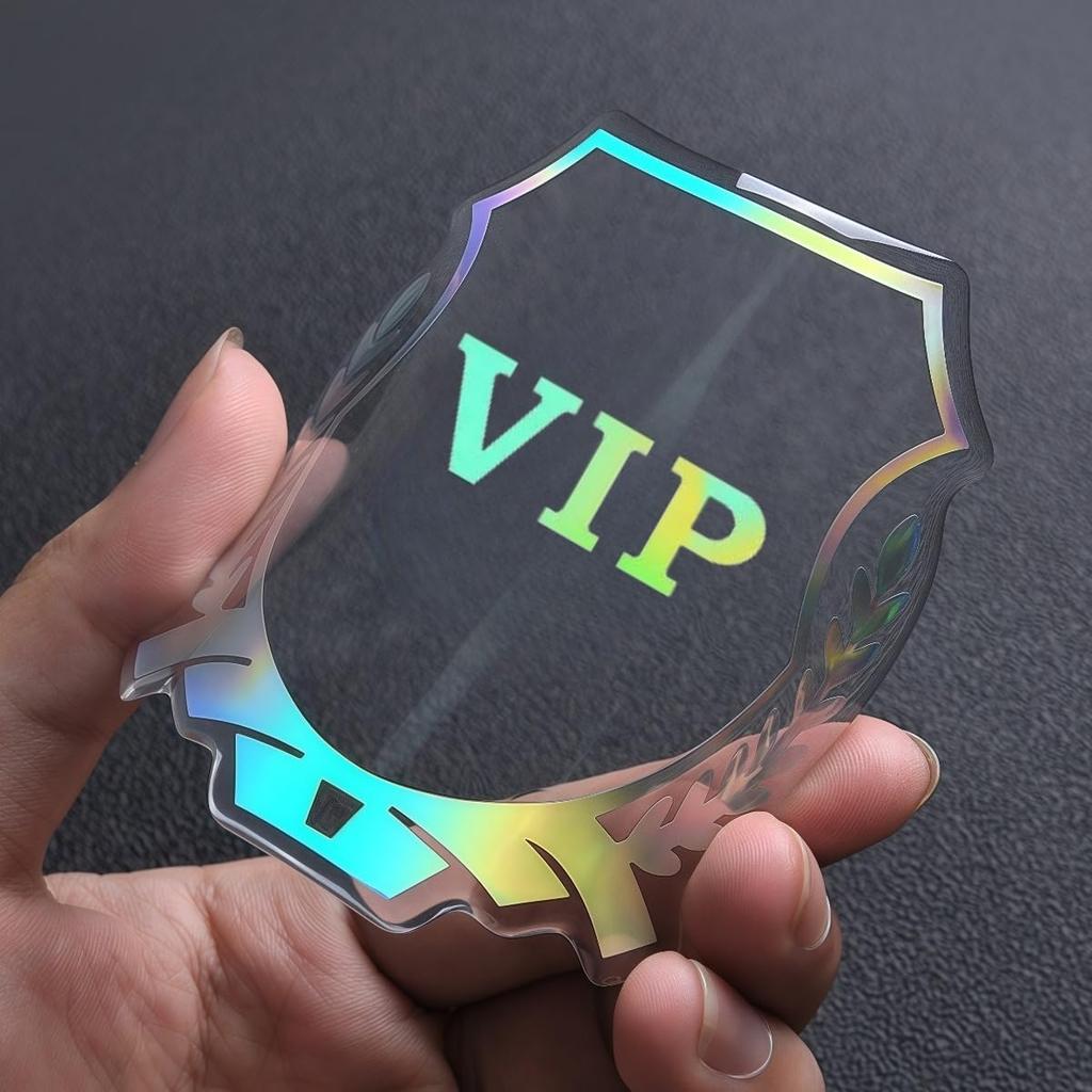 Infinite Car Logo Seal, Car 3D Sticker, Compatible with All Cars, Adhesive Car Logo,