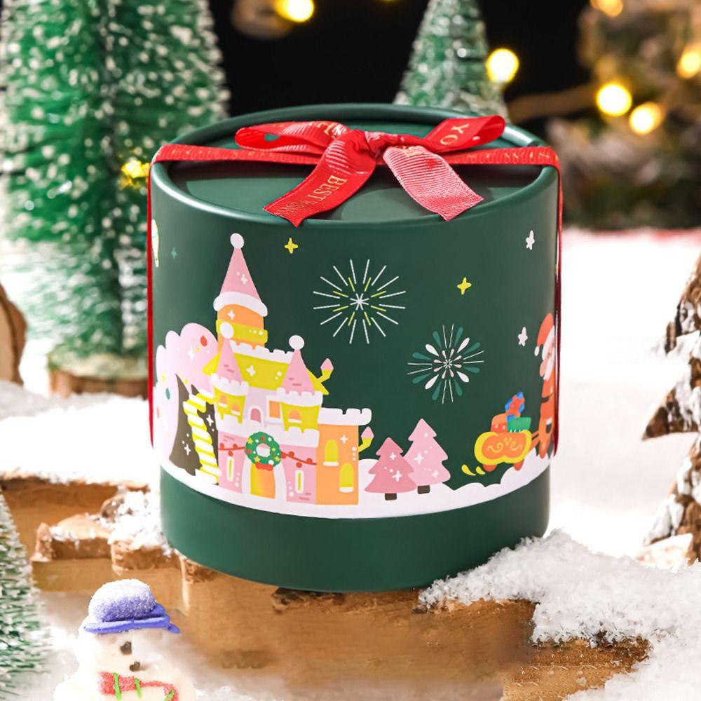 

Empty Christmas Candy Box Durable Natal Gift Bags Wholesale Bow Gift Boxes Women 04