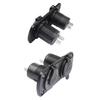 High Compatibility Double USB A 4.8A Charging Panel for Vehicle and Marine Use Including Voltage Screen Waterproof Cover