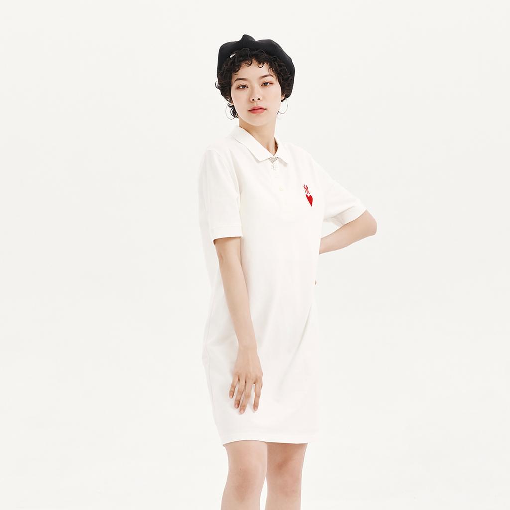 New MLB New York Yankees Short Sleeved Dress Women's White 3FOPH0133-50CRS