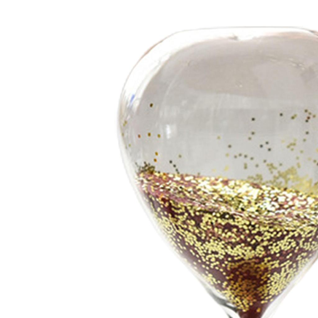 Třpytivý písečný přesýpací hodiny Dekorativní stolní dekorace Časovač do obývacího pokoje Dárek k narozeninám Rodina Dětský pokoj