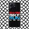 Triathlon Swim Bike Run Phone Case for Xiaomi Redmi Note 15 14 14S 13 12 12S 11 Pro Plus 11E 11T 11S 10S 5G Soft Cover Fundas Re
