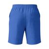 Men Casual Waffle Drawstring Elastic Waist Loose Beach Knee Length Shorts