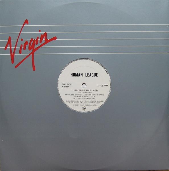 

12inch Record HUMAN LEAGUE Im Coming Back VDJ007 Virgin 1984 Canada Pop Used