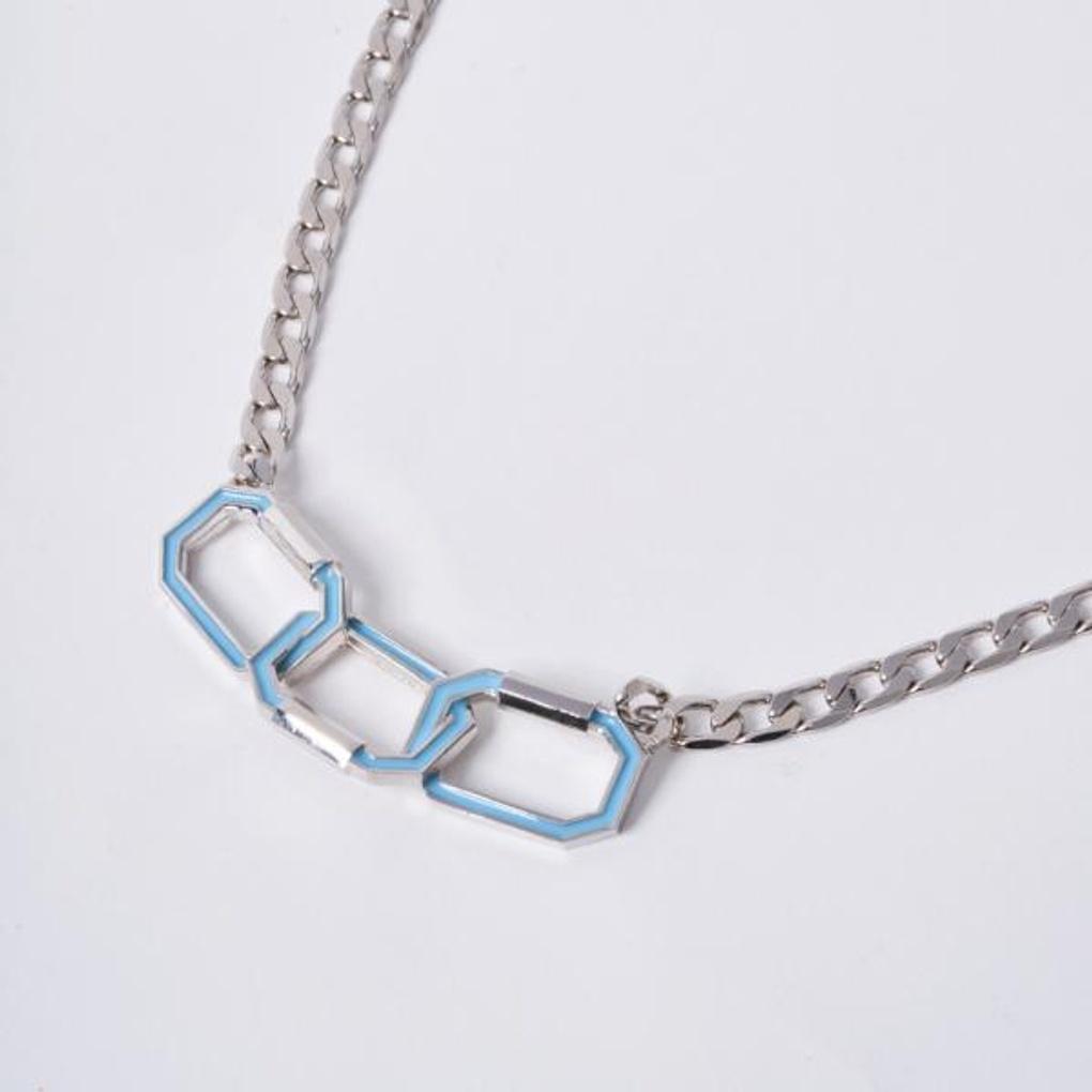 [POPTS] Mint Wide Octagon Necklace OTN222523EWM