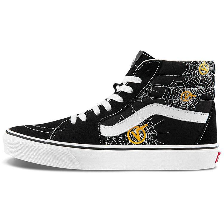 Vans SK8 Hi Black/White/Yellow VN0A32QG4RN