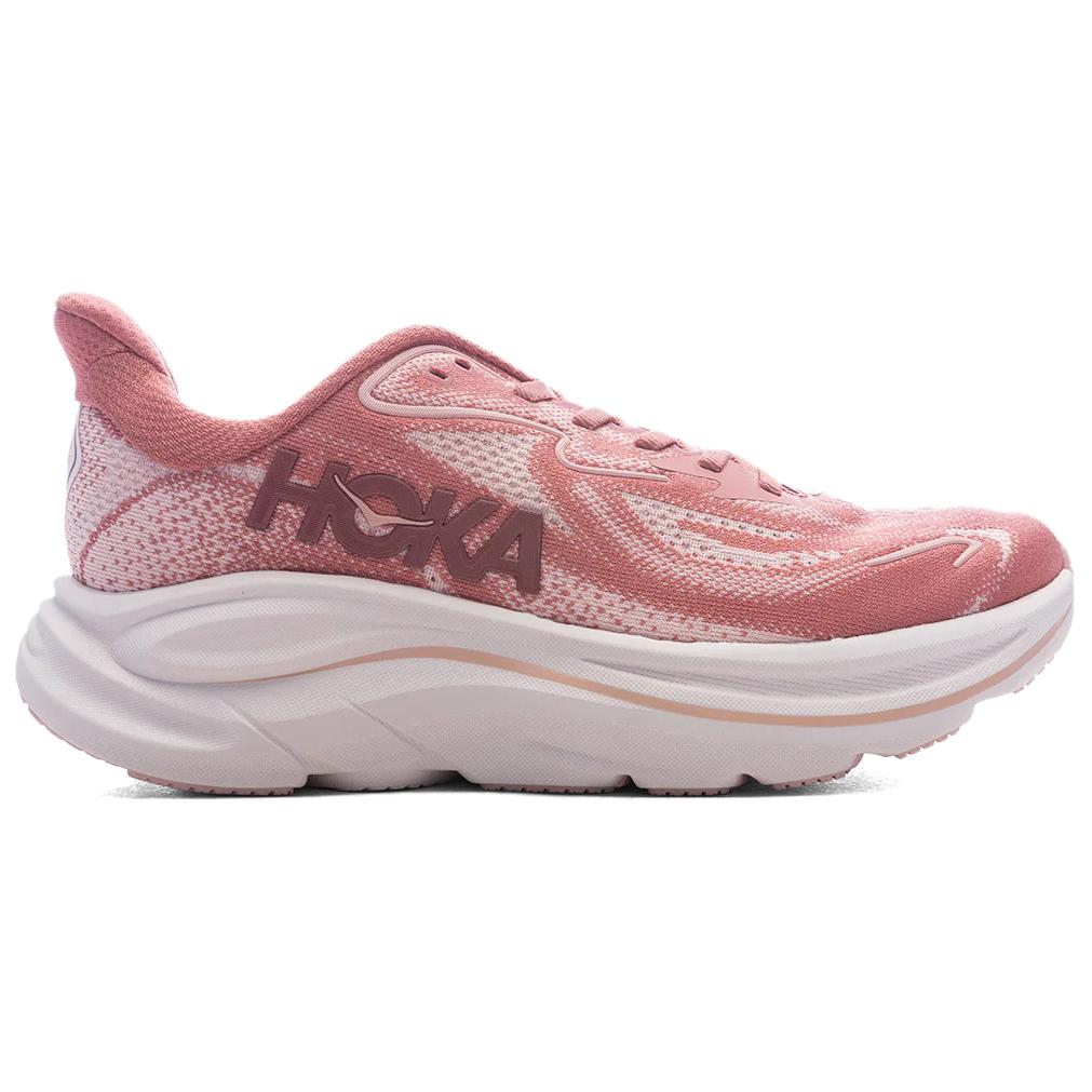 Hoka One One Clifton 10 Comfortable Versatile Shock Absorbing Durable Low Top Running Shoes Women sneaker Pink 1162031-BHRS