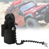 Black Metal Trailer, Component Accessories rc trailer hitch Buckle Connection   accessories for 90046 90047   1 10 RC Crawler CarBlack