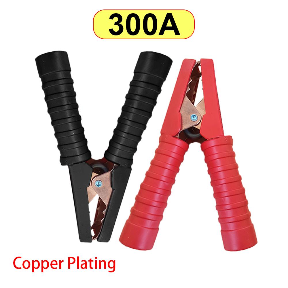 100A 300A 500A Heavy Duty Copper Alligator Clips Terminal Electrical Battery Crocodile Clamp Test Connector for Jumper Cables