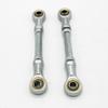 2Pcs Steering Shaft Tie Rods Kit with Hand Tie Rod Ball Joints Steering Suspension M8 for Electric Mini ATV Go Kart Quad