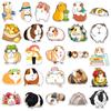 51Sheets Cute Cartoon Guinea Pig Graffiti Sticker Kawaii Aesthetic Stickers Laptop Notebook Suitcase Cup Diy Decoration Stickers