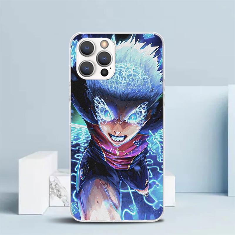 Blue Lock Isagi Yoichi Handyhülle Für IPhone 16 17 Air 16E 15 14 Plus 13 Mini 12 11 Pro Max 7 8 + SE 2020 Weiche TPU Rückseite 16