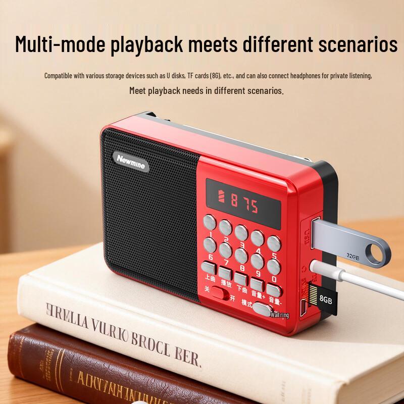 Boxă Radio Bluetooth Multifuncțională Portabilă Newman K65