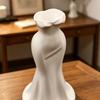 Flower Arrangement Elegant Dress Vase Gown-Shaped Decorative Vase  Home Desktop Decorations