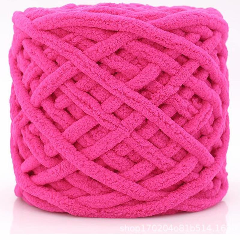 100g/Ball Super Soft Acrylic Cotton And Polyester Blend Cotton Yarn DIY Wool Yarn For Hand Knitting Scarf Thick Line Long Yarn