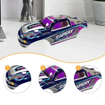 1/16 RC Car Shell Body Cover Spare Parts Sturdy Lightweight Easy To Install Modification for 16101