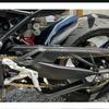 For BMW S1000RR M1000RR S1000R 2019-2023 21 22 ABS Carbon Fiber Rear Mudguard Chain Cover Splash Guard Fairing Motorcycle Parts