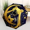1pc Sailor Moon Always Glitter Umbrella with Plastic Handle,Suitable for All Seasons Home Travel Outdoor UmbrellaM1074