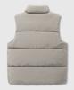 Lemain Second 2Way Oversized Voluminous Taslan Puffer Vest [Beige]