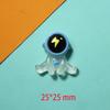 5pcs Cute Transparent Astronaut Fridge Magnets resin cartoon stereo magnet kitchen Decorative Photo Wall Message board Magnet