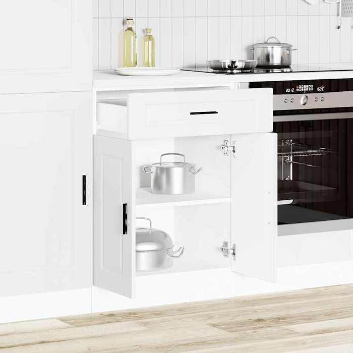 VidaXL Armoire de cuisine Porto blanc bois d'ingénierie 853967