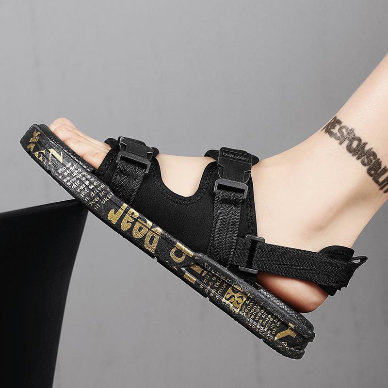 Тапочки мужские домашние мужские повседневные сандалии износостойкие популярные модели — фото 5