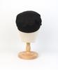 Yunibeosyeolkemiseuteuli Rope Solid Black Marine Cap