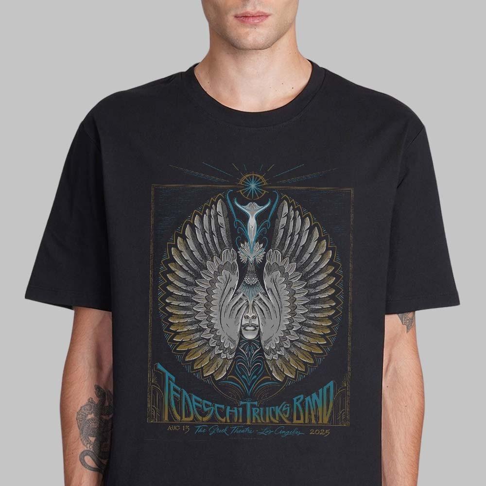 Tedeschi Trucks Band Los Angeles On August 13 2026 T-Shirt Gift for Friends All S