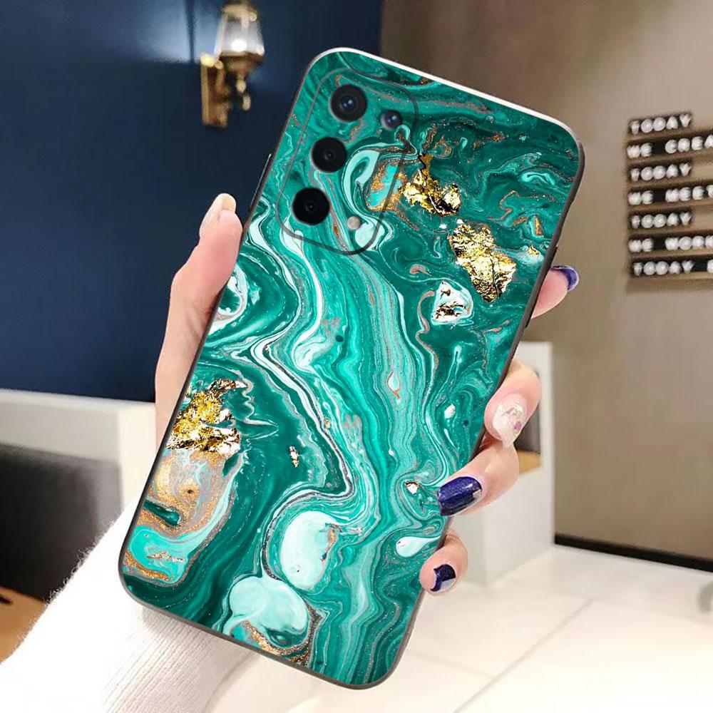 Aquarellmalerei Marmor Handyhülle Für OPPO F31 A5X A6X A5 A6 A17 A16 A38 A53 A54 A55 A57 A58 A60 A74 A78 A92 A93 A94 Hülle