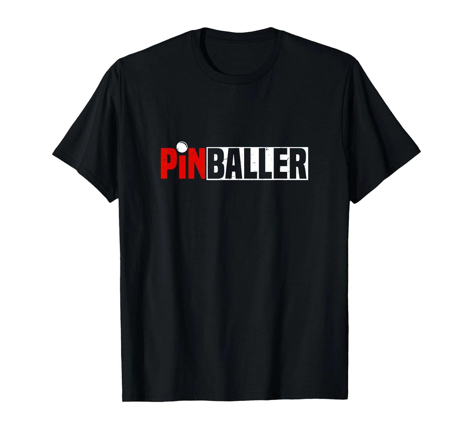 Pinballer | Classic 80S Arcade Pinball Game Player T-Shirt_ L