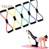 11Pcs/Set Yoga Fitness Kit with Pilates Ring Yoga Ball Glute Booty Band Figure 8 Resistance Band Stretching Belt Home Gym Fitness Equipment
