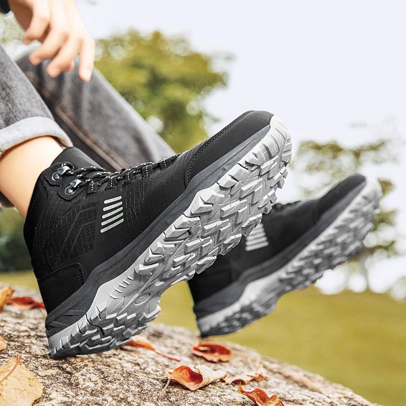 Lightweight low-top comfortable mid-top sneakers non-slip and wear-resistant off-road hiking hiking shoes